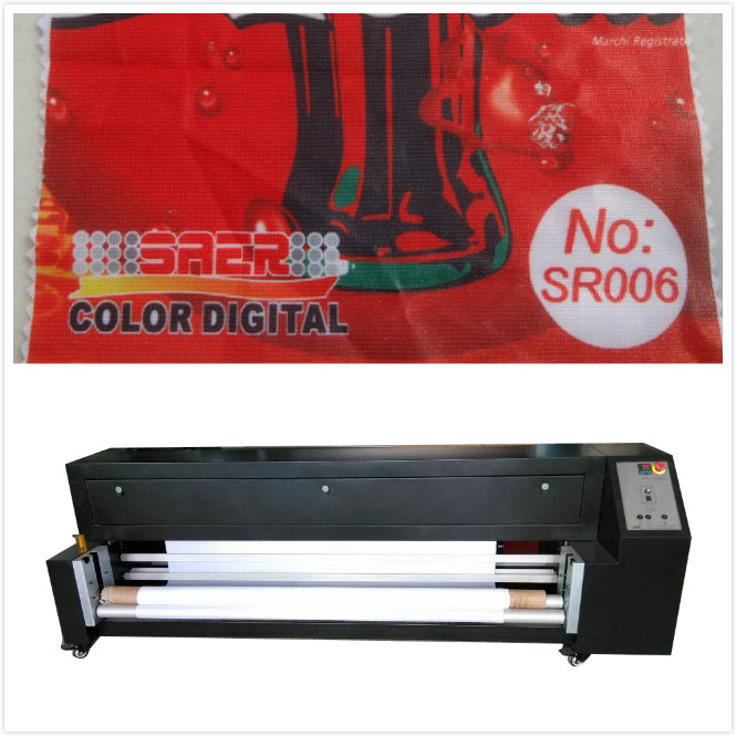 Färbungs-Sublimations-Maschinen-Fixierungs-Farbe der Flaggen-SR1800 nach Maß 1