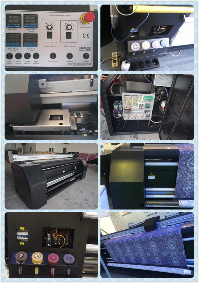 Automatische Sublimations-großes Format-Digital-Gewebe-Druckmaschinen-/Digital-Textildrucker-hohe Auflösung 0
