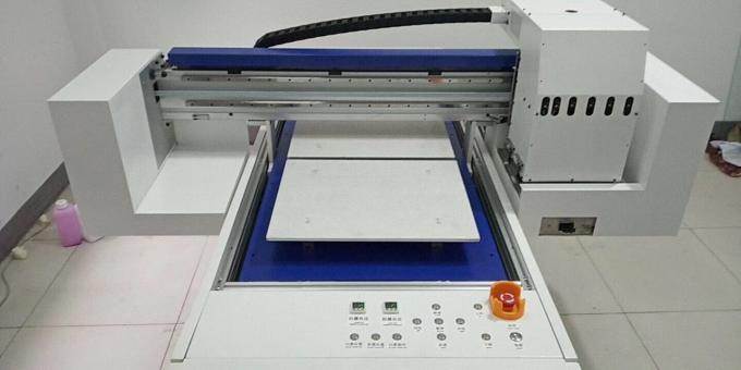 Automatischer Maschinen-T-Shirt Flachbett-Drucker T-Shirt Ricoh Digital Druck 0