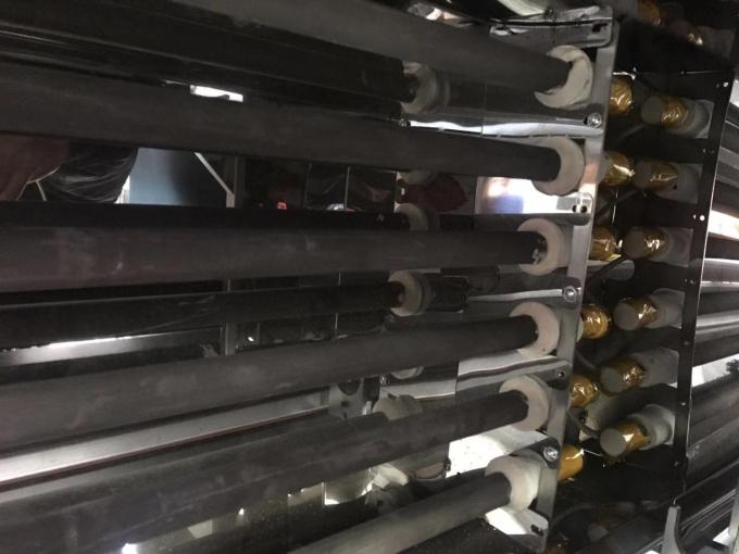 Doppel-CMYK-Farbflaggen-Druckmaschine/verweisen auf Gewebe-Druckmaschine mit drei Epson 4720 Schreibköpfe 4