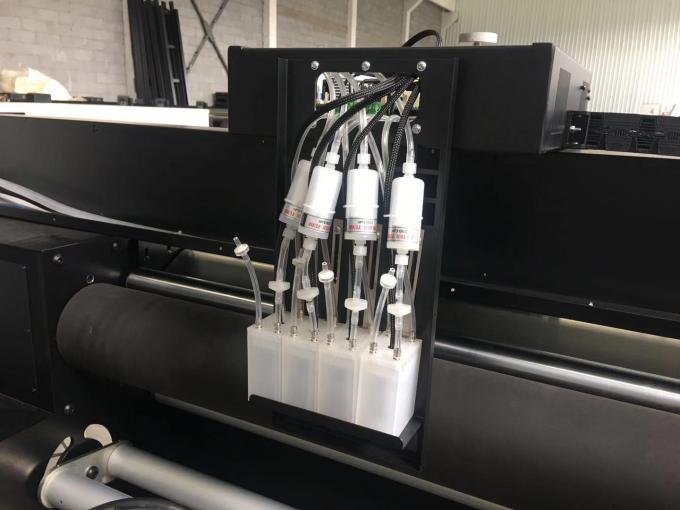 Doppel-CMYK-Farbflaggen-Druckmaschine/verweisen auf Gewebe-Druckmaschine mit drei Epson 4720 Schreibköpfe 5