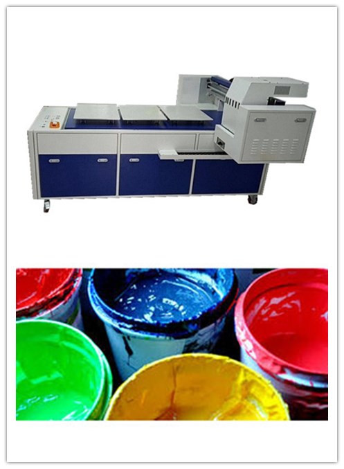 Dirct zur Kleidert-shirt Druckmaschine automatisch mit Pigment-Tinten-Stall-Leistung 1