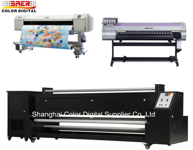 High Dpi-Direct-Textildruckmaschine mit Infrarot-Druckertrockner 6