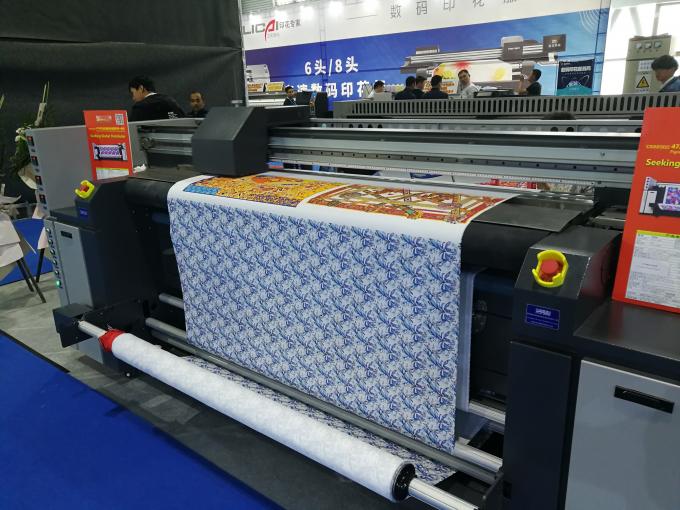 Polyester-Tintenstrahl-Drucker Dgital-Gewebe-Druckmaschine für die Flaggen-Fahnen-Herstellung 2