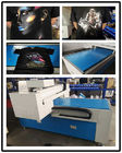 Three Station Design Digital Garment Printer With High Resolution 1200 * 1800 DPI