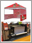 Pop Up Digital Textile Flag Printing Machine With Dye Sublimation Ink