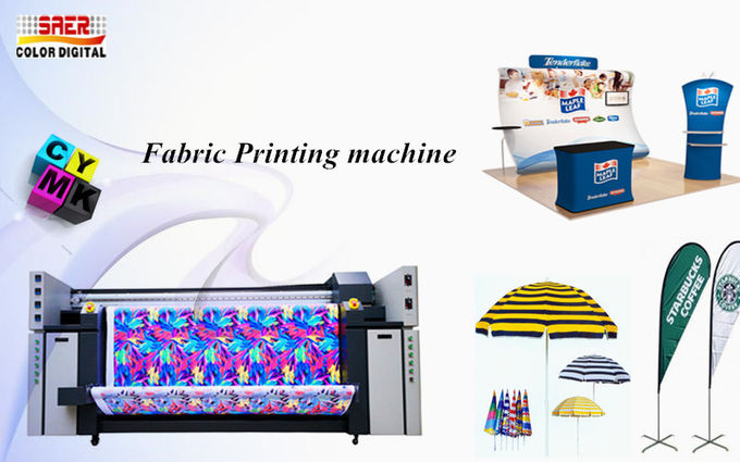 Fahnen-Digital-Sublimations-großes Format-Plotter-Tintenstrahl-Drucker-Maschine 3