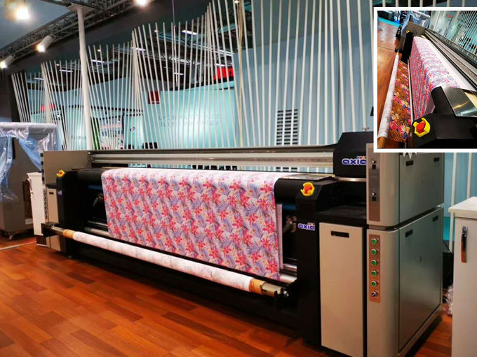 Digital-Druckmaschinen-großes Format-Färbung Sulimations-Tinten-Drucker des Gewebe1800dpi 1
