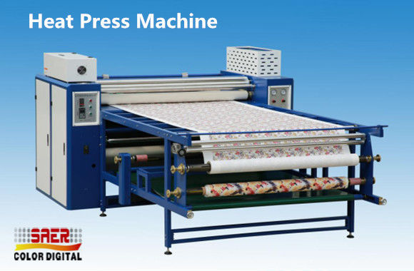 Textilkalender-Maschine der Nennleistungs-40kw für Geschwindigkeit des Sublimationsdruck-150m/Stunde 3