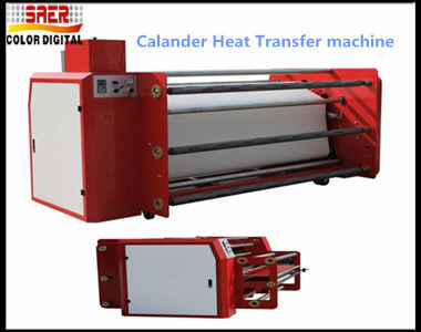 Textilkalender-Maschine der Nennleistungs-40kw für Geschwindigkeit des Sublimationsdruck-150m/Stunde 0