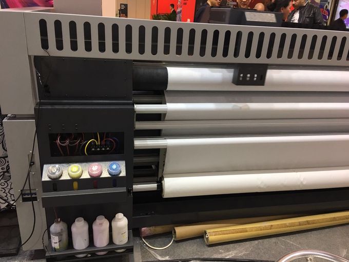 Pigmentieren Sie Polyester-Textildruckmaschine der Tinten-3.2m 1