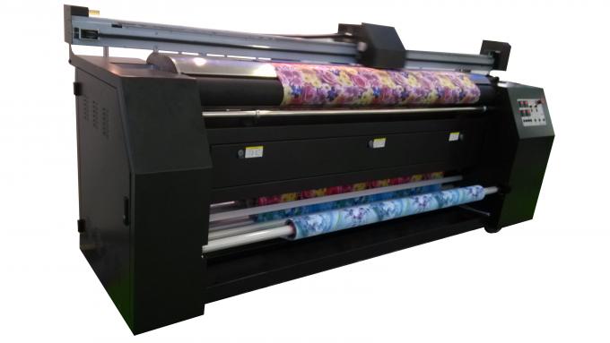 Doppeltes versah Sublimations-Digital-Textildruckmaschine für Gewebe-Polyester mit Seiten 1