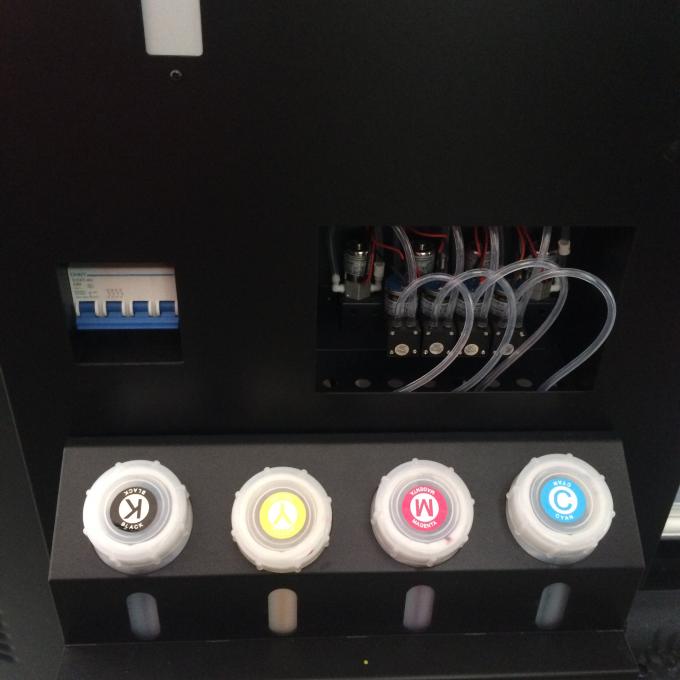 Digital-Fahnen-Stand-Stoff-Druckmaschine Epson-Kopf-Drucker-Innenim Freien 1