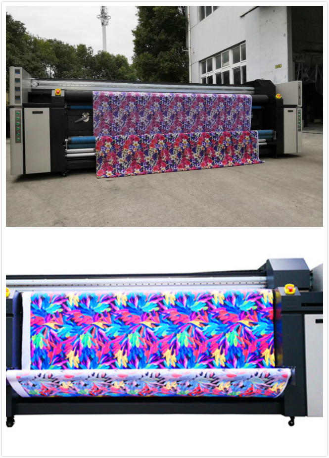 Flaggen-Gewebe-Färbungs-Sublimations-Drucker mit Digital-Maschine der hohen Auflösung 0