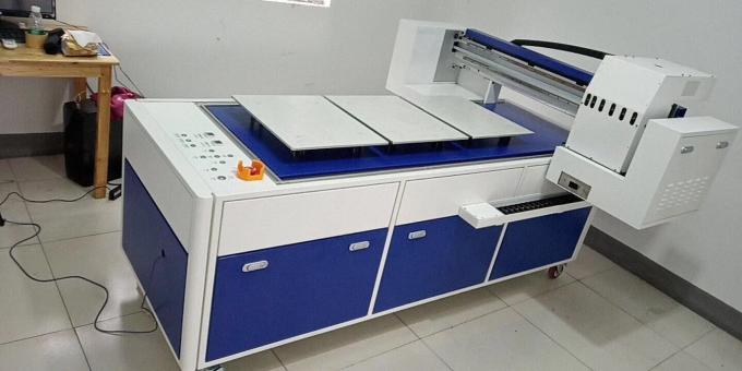 Digital-T-Shirt Druckmaschinen-Gewebe-Baumwollt-shirt Drucker automatisch mit Pigment-Tinte 1