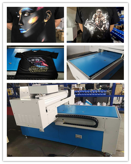 Digital-Flachbettdrucker der Größen-A3 600 * 1200mm Behälter-Größe mit 8 Ricoh-Köpfen 0