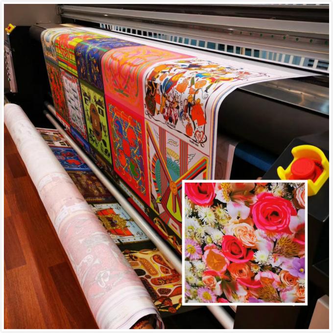 Doppel-CMYK-Färbungs-Textilsublimations-Tintenstrahl-Drucker Large Format 1
