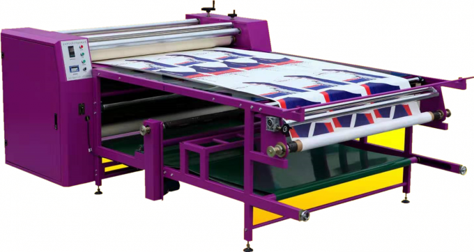 Dreh-1600mm Transferdruck-Textilkalender-Maschine 1
