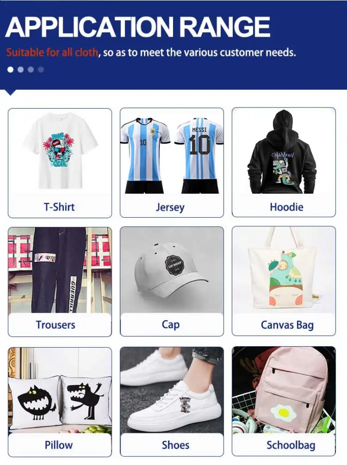 Digitale 60cm T-Shirt-Druckermaschine mit Wärmeübertragungs-PET-Film-DTF-Drucker 0