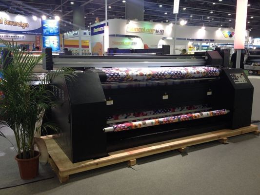 Zwei Epson Haupt-Digital Entschließung der Gewebe-Druckmaschinen-1440 DPI