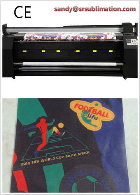 Großes Format-Sublimations-Digital-Textildruckmaschine für harte Grundträne-Flagge