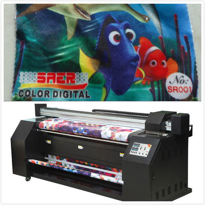 Gewebe-Druckmaschine 5.5KW Digital für Gewebe-Sublimations-Fahnen-Drucken im Freien