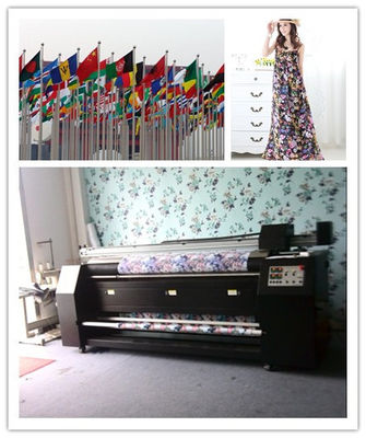 Großes Format-Digital-Gewebe-Druckmaschinen alle in einer Sublimation