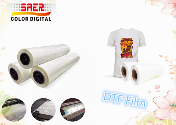 Gewebe/Gewebe-thermischer Übergangs-HAUSTIER Film für DTF-Drucker 60cm