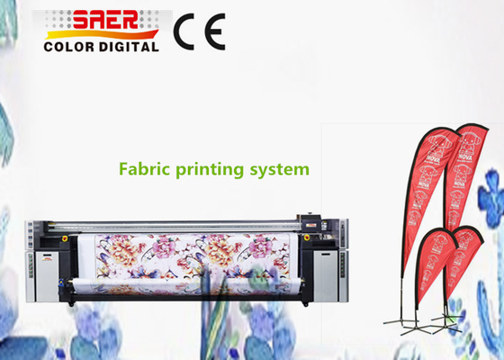 Teardrop Flag Druckmaschine / Textildrucksystem Dual CMYK