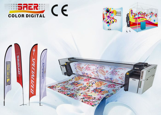 2100 mm digitaler Sublimationsdrucker für Flaggen-Baumwollgewebe
