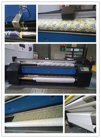 Selbstzufuhr und rollen oben direkt Polyester-Gewebe-Plotter-Gewebe-Druckmaschine