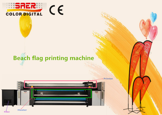 Doppel-Flaggen-Druckmaschine CMYK-Sublimations-Drucker-Custom Full Colors Digital