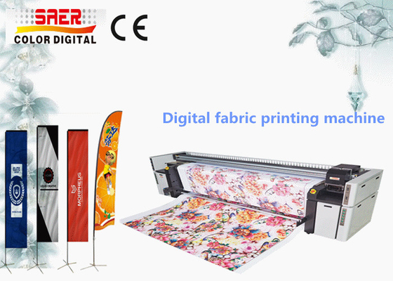 Multikolor Dual CMYK Textilsublimationsdruckmaschine / Zeltstoffdruckmaschine