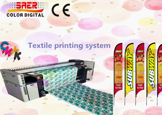 Textildruckmaschine mit großem Breitformat 3,2 m