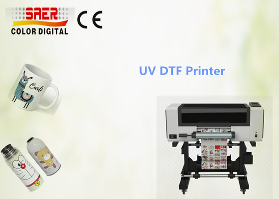 Roll To Roll UV DTF Drucker PET A B Film Herstellung Logo Drucker UV DTF Transfer Aufkleber