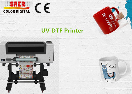 UV-DTF-Drucker Roll-to-Roll-Taschenverpackung Aufkleber Drucker Druckmaschine für kleine Unternehmen
