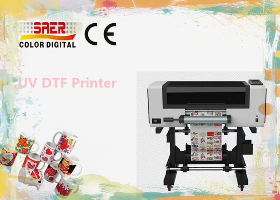 30cm günstiger UV-DTF-Aufkleberdrucker Metallleder Glastelefonkasten UV-DTF-Drucker verkauft