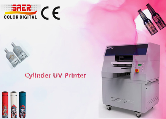 Professioneller UV-Zylinder-Drucker Automatischer UV-Drucker für Wasserflaschen Druckbecher Druckflaschen Druckmaschine