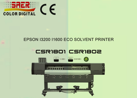 Öko-Lösungsmittel-Drucker mit hochauflösender Vinyl-Bannerdruckmaschine