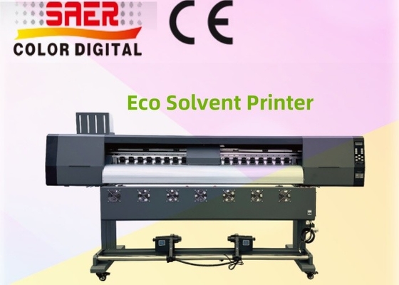Gewerbliche Pvc-Flex-Banner-Aufkleber Papier Öko-Lösungsmittel-Druckmaschine