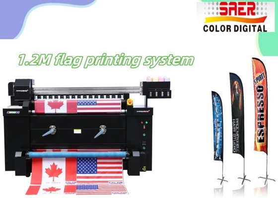 Digitale Banner Sublimationsflagge Direktdrucker Flaggendruckmaschine Druckmaschine Drucker für Flaggen