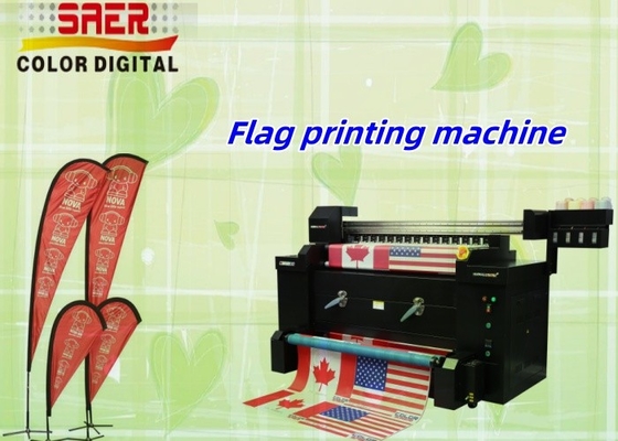 Digitales Drucken Kleinstformat-Drucker Banner Flaggen / 1,2 m Flaggendrucksystem