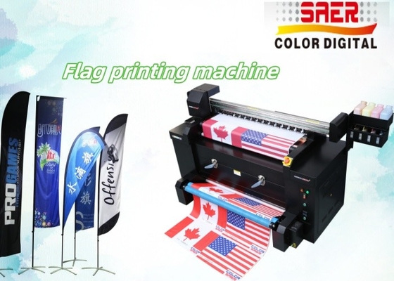 Direktdruck Polyester Stoffflagge Druckmaschine alles in einem Textildrucker