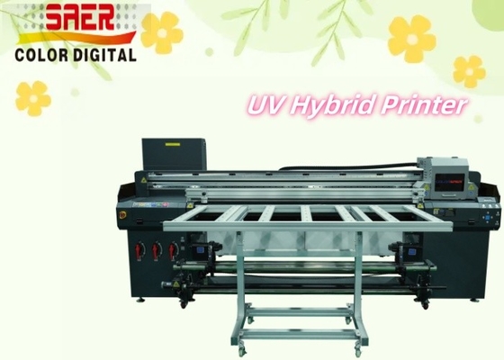 Hybride Flachbett-UV-Drucker Roll-to-Roll-Plotter Hochproduktivitätsanlagen Werbeunternehmen