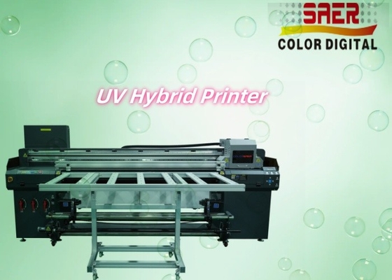 Poster Werbung Elektronische Dekorationen Materialien Handwerk Rollen zu Rollen Öko-Lösungsmittel Flachbettdruck UV-Hybriddrucker