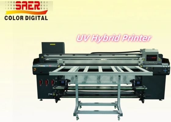 SAER Super Rabatte Großformat-Roll-zu-Roll- und Flachbett-UV-Hybriddrucker