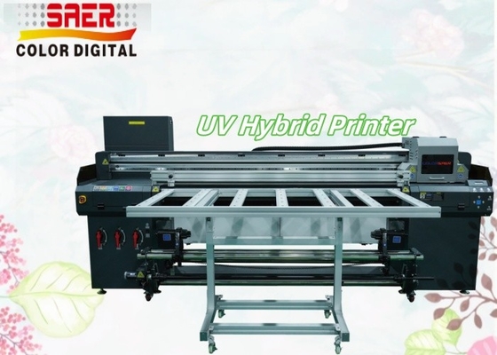 SAER UV-Plotter Hochauflösungsdruckkopf Großformat-Roll-to-Roll- und Flatbed-UV-Hybriddruckmaschine