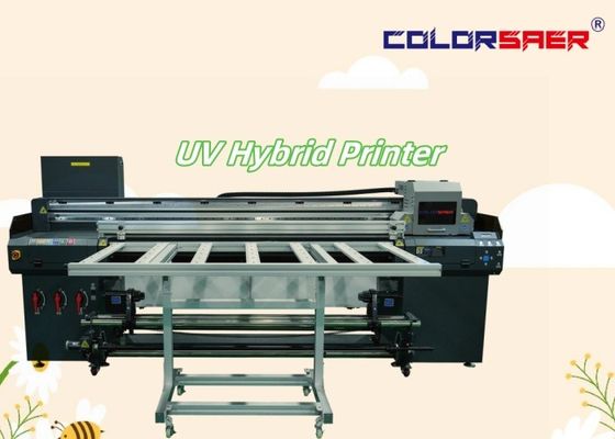 6 Fuß Digital UV Plotter Flatbed & Roll To Roll UV Hybrid Druckmaschine mit Maintop oder ONYX Software