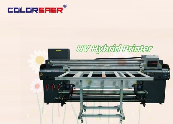 Farbe SAER 6 Fuß breites Format UV-Inkjet-Drucker Roll-to-Roll und Flatbed UV-Hybrid-Drucker