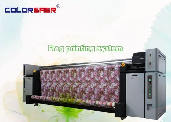 Digitale Textildruckmaschine Flaggenbanner Polyester Tintenstrahlfarbstoff Sublimationsdruckmaschine